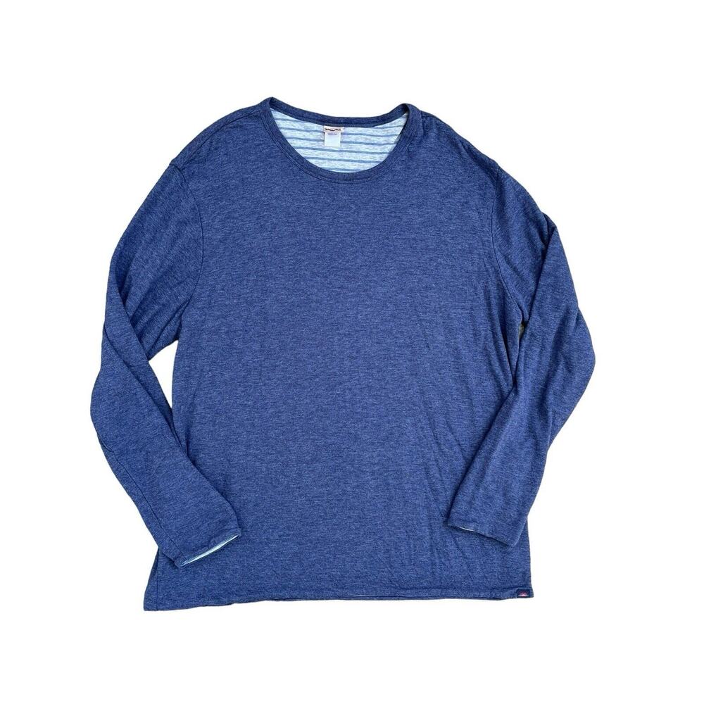 Faherty Cloud Reversible Long Sleeve Crewneck Shi… - image 2